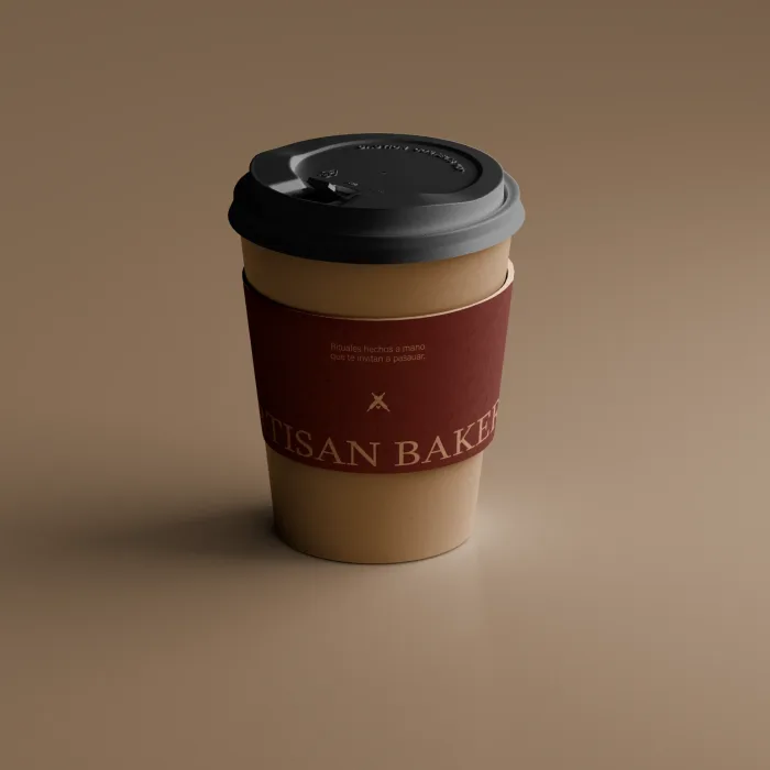 Etiqueta de vaso